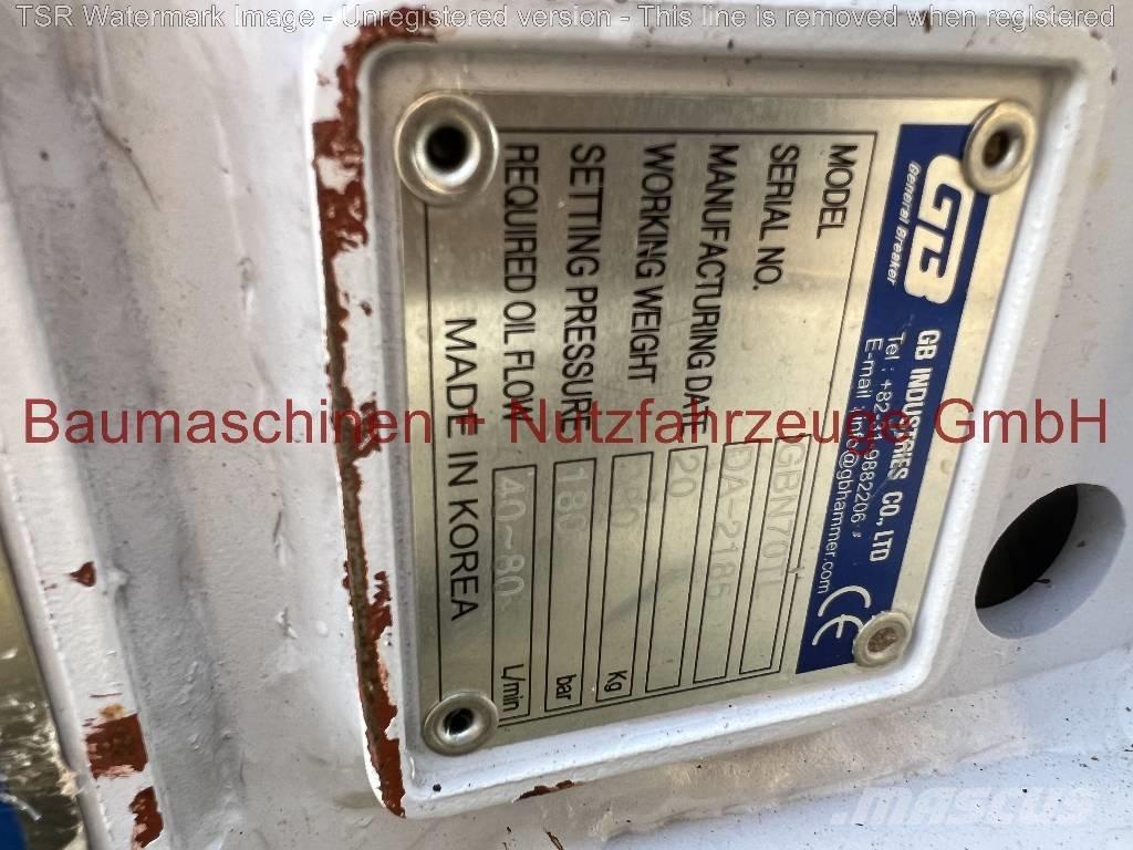GB GBN 70 TL -Demo- Młoty hydrauliczne