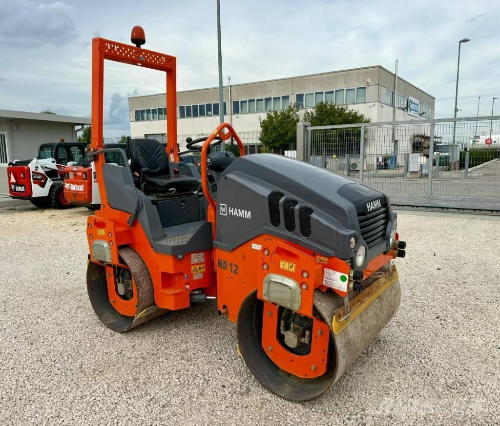 Hamm HD 12 Walce dwubębnowe