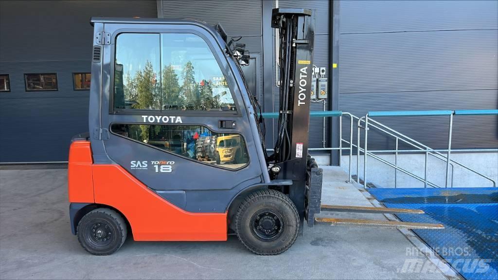 Toyota 02-8 FDF 18 Wózki Diesla