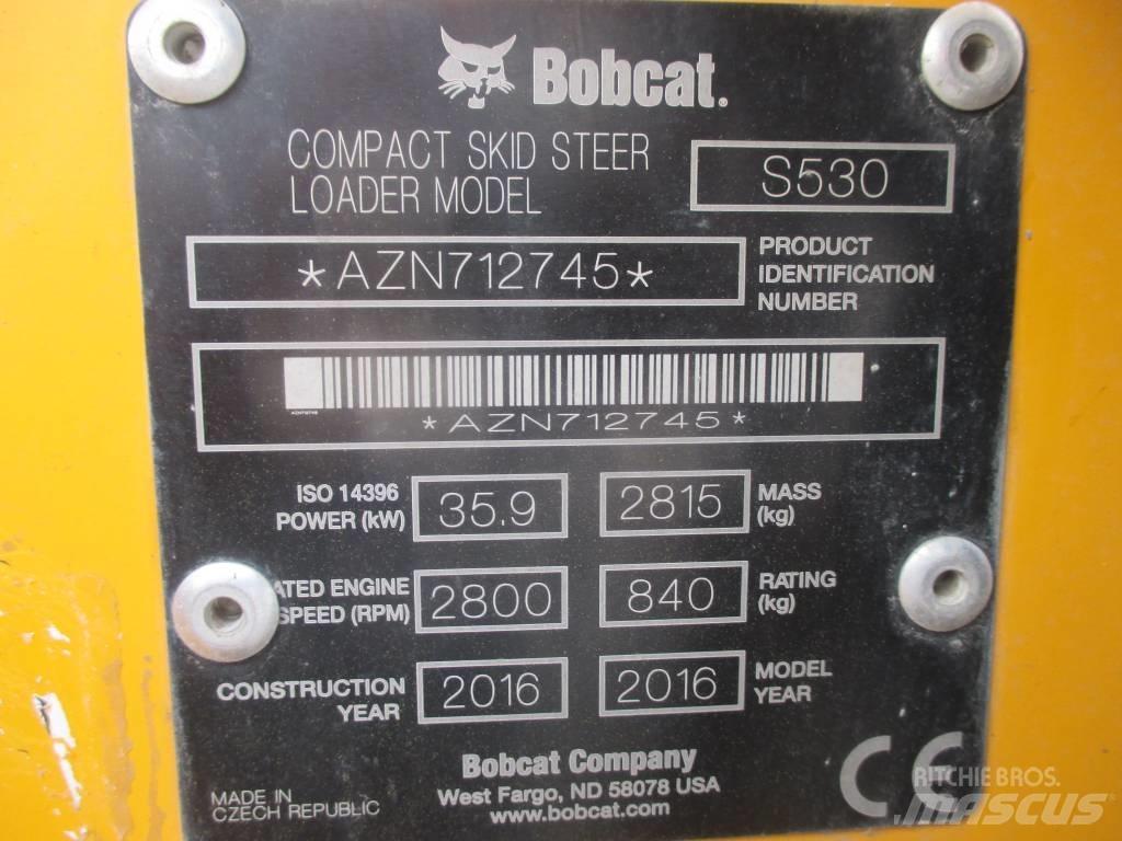 Bobcat S 530 Ładowarki burtowe