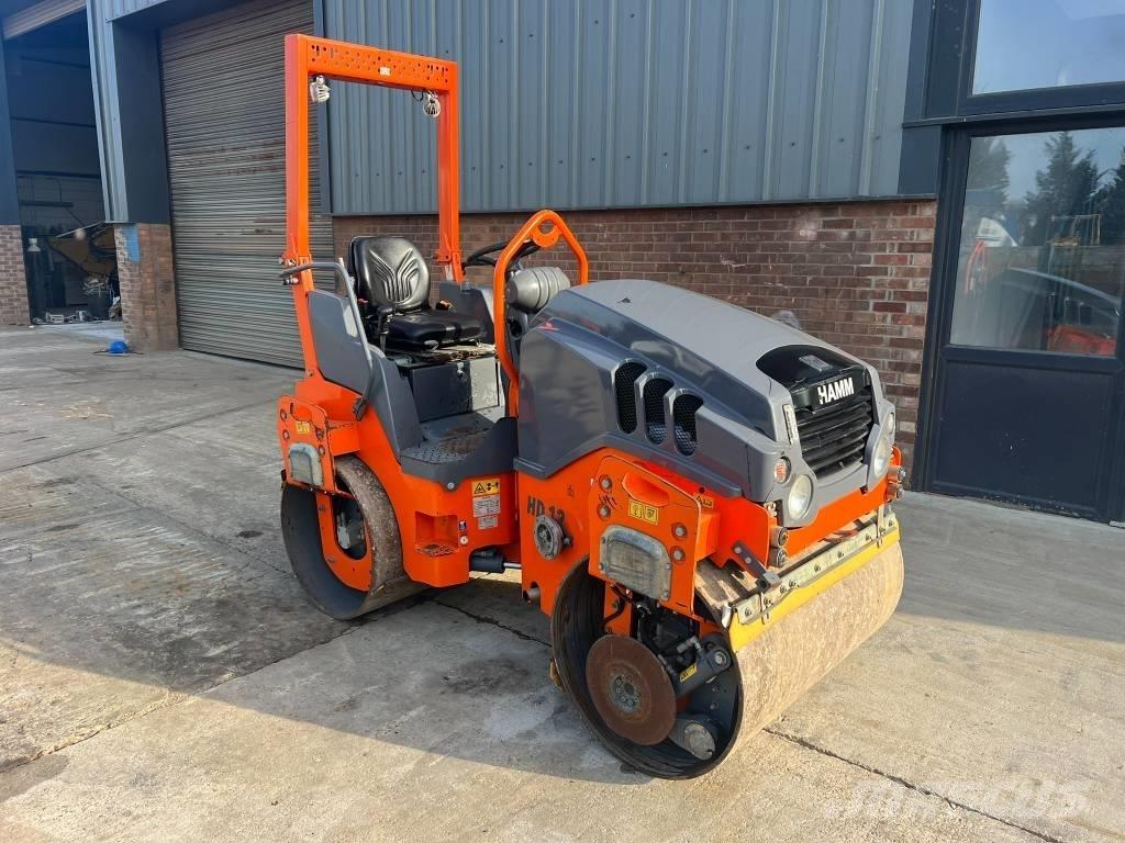 Hamm HD 12 VV Walce dwubębnowe