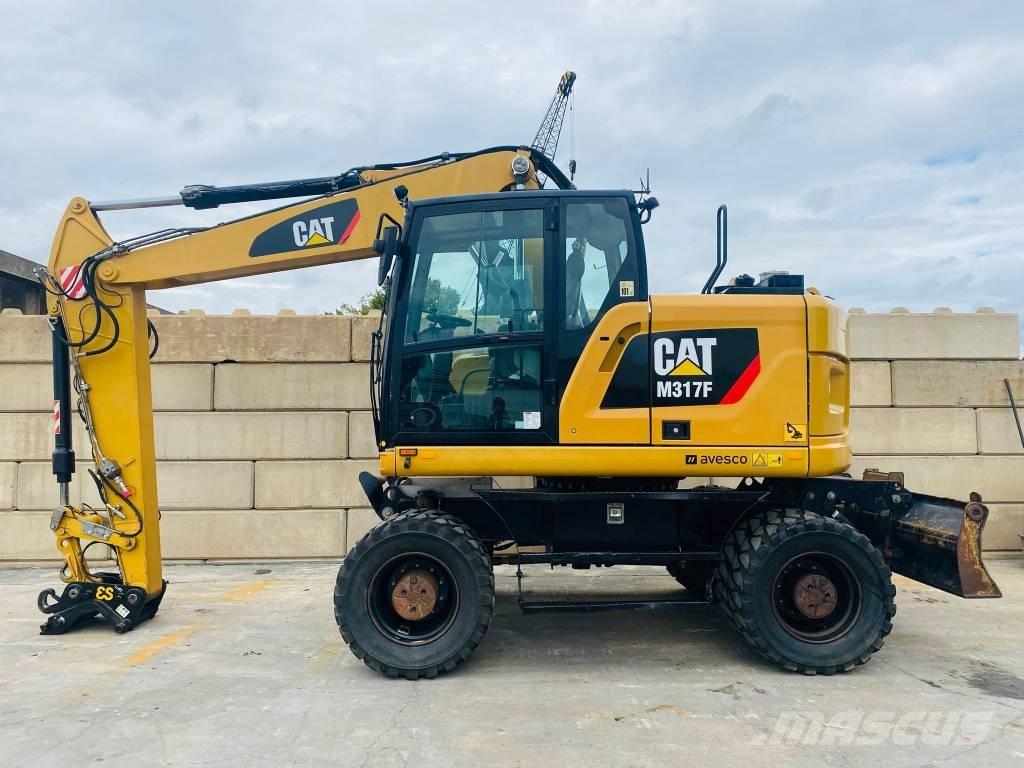 CAT m317f Koparki kołowe