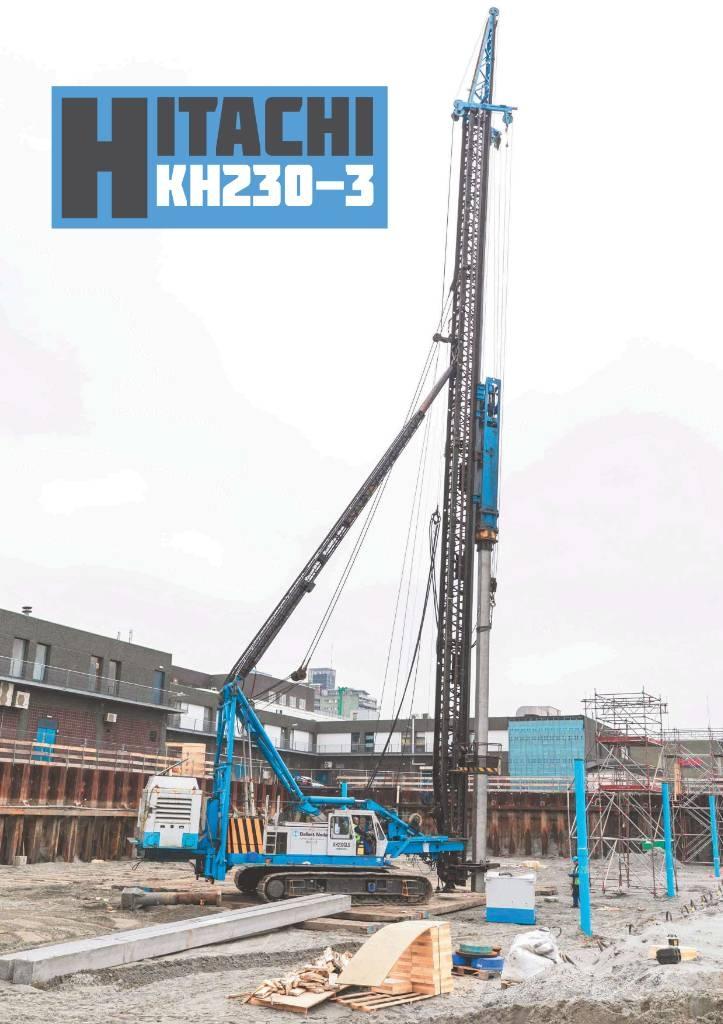 Hitachi KH230-3GLS Wiertnice do palowania