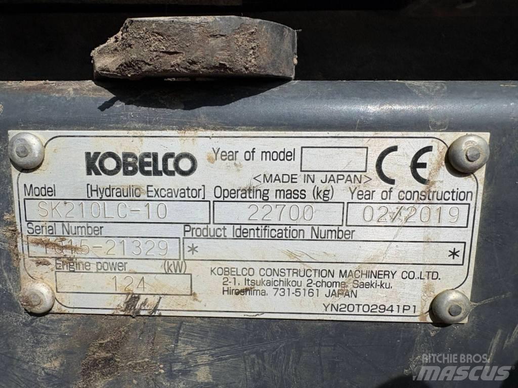 Kobelco SK 210 LC-10 Koparki gąsienicowe