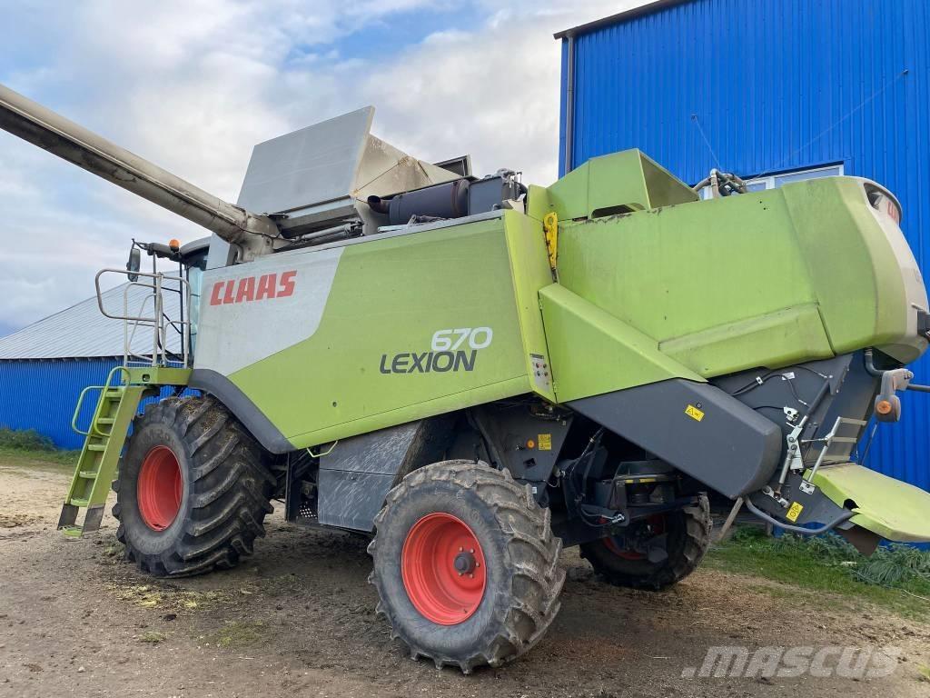 CLAAS Lexion 670 Kombajny zbożowe