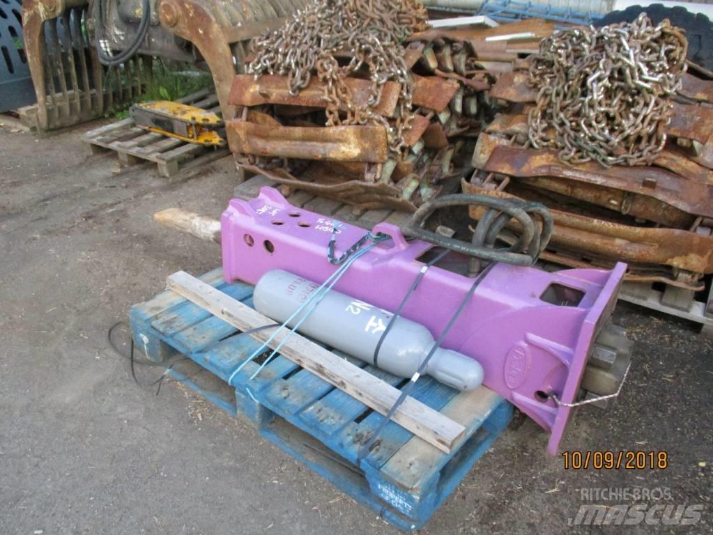 Hammer iskuvasarat Młoty hydrauliczne