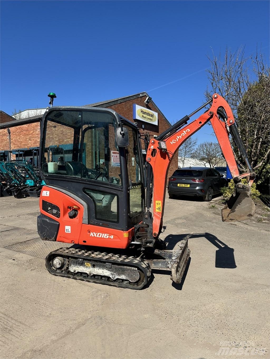 Kubota KX 016-4 Minikoparki