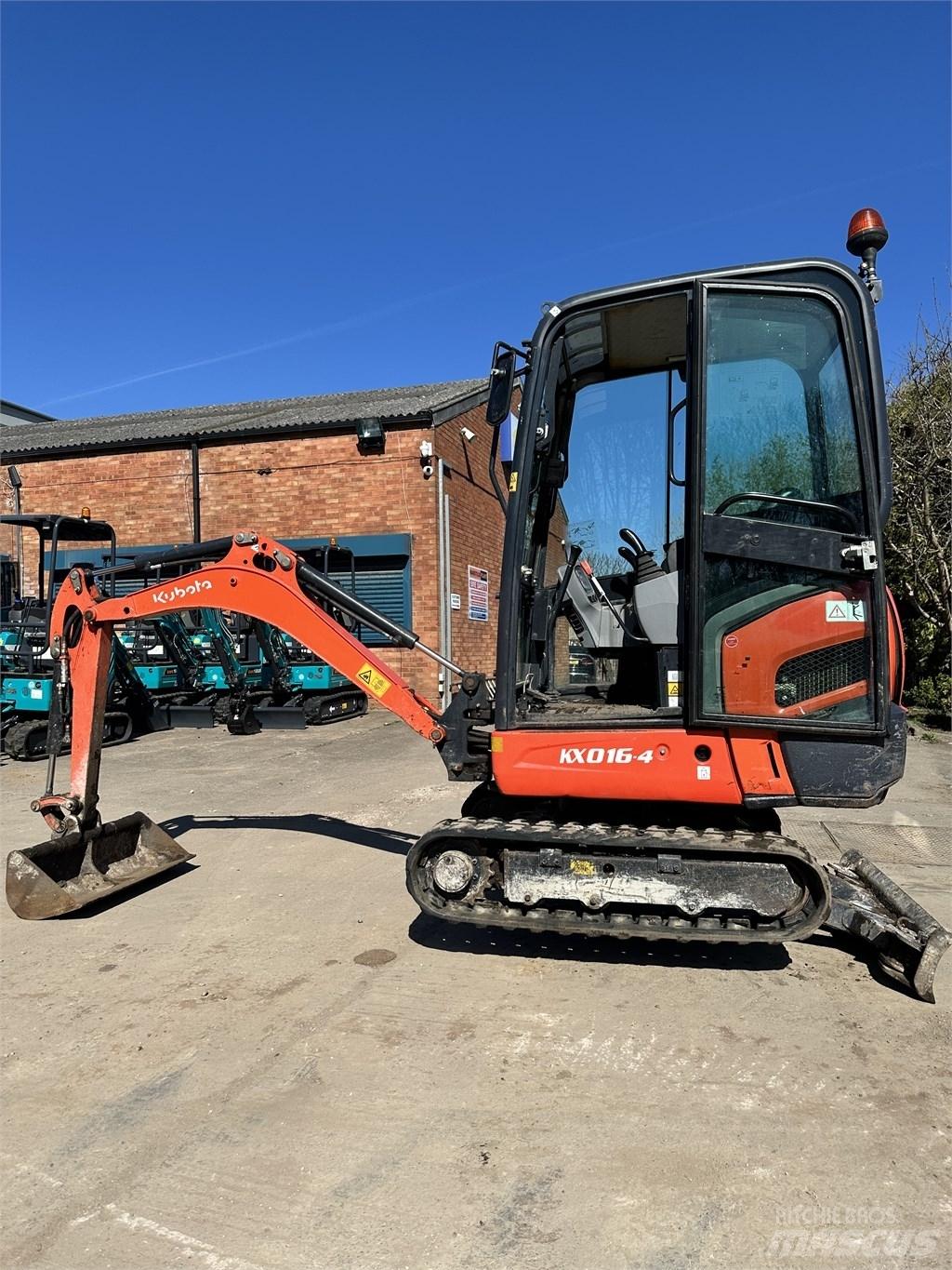 Kubota KX 016-4 Minikoparki