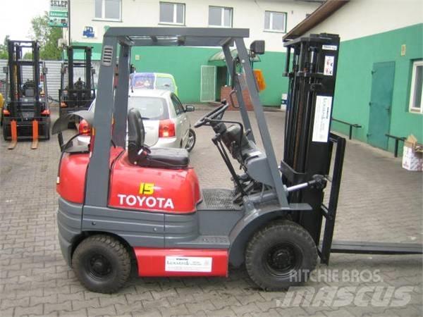 Toyota 6FG15 Wózki LPG