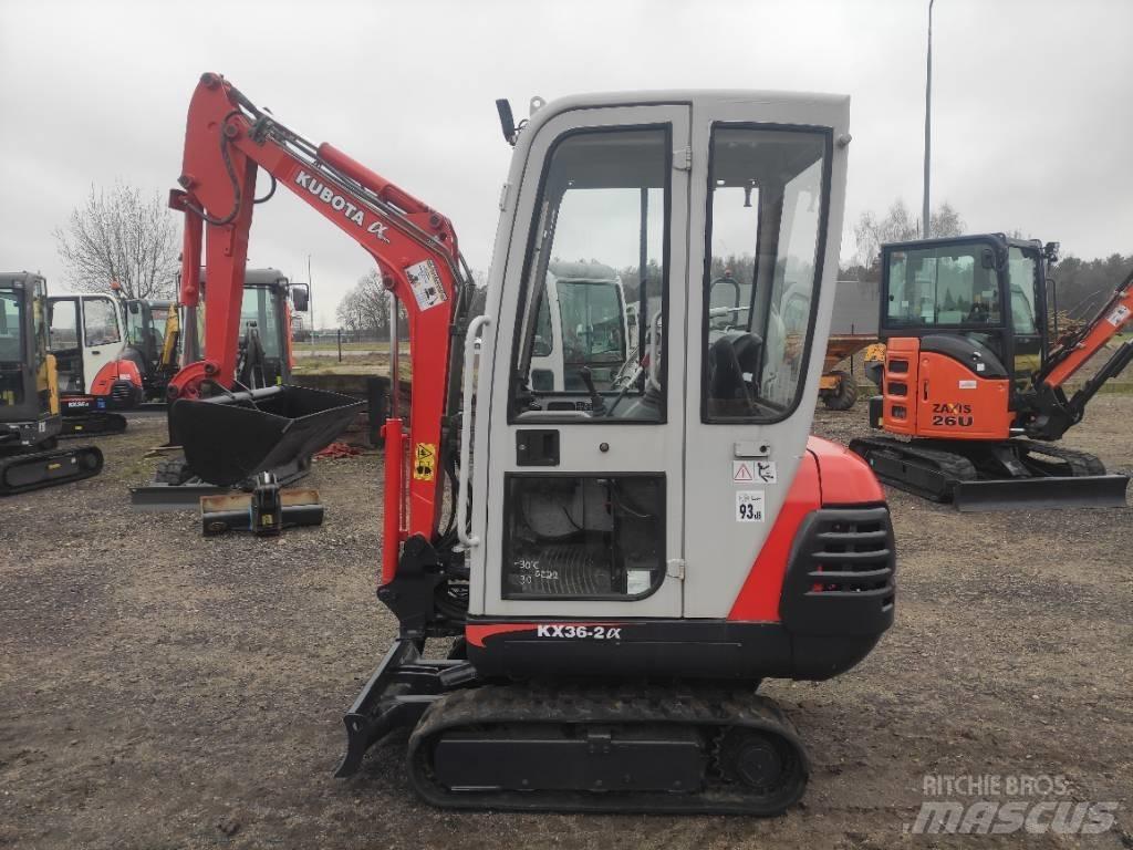 Kubota KX 36-2 alfa Minikoparki