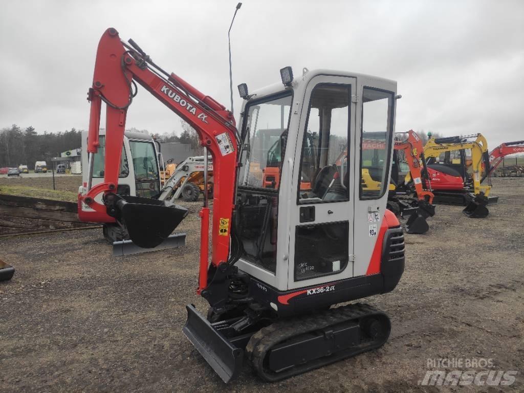 Kubota KX 36-2 alfa Minikoparki