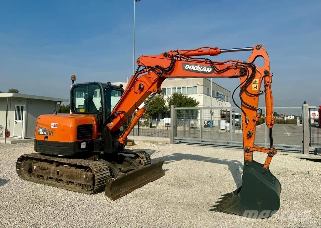 Doosan DX 80 R Midikoparki  7t - 12t