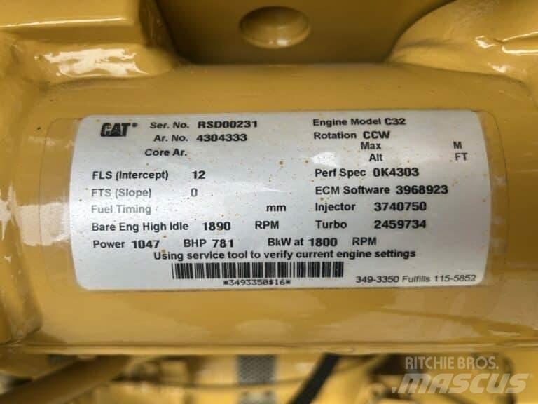 CAT C32 Morskie silniki pomocnicze