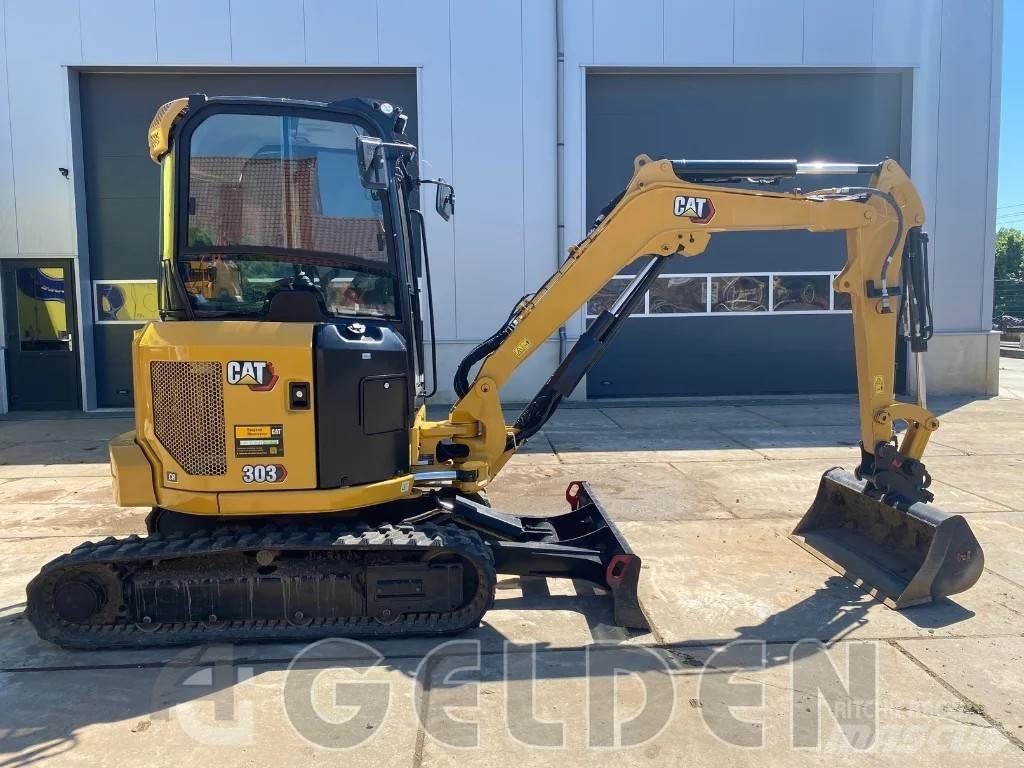 CAT 303 - 3 Buckets Minikoparki