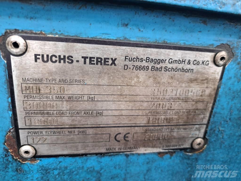 Fuchs MHL350C FQC Koparki przeładunkowe