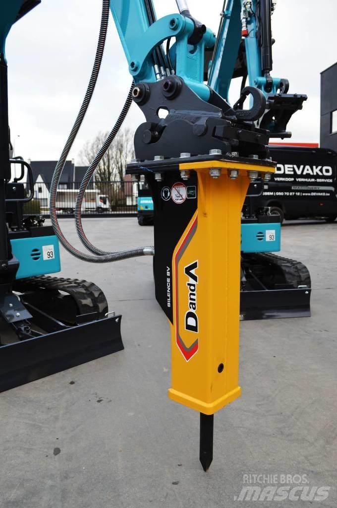  D&A hydr. breekhamers Młoty hydrauliczne