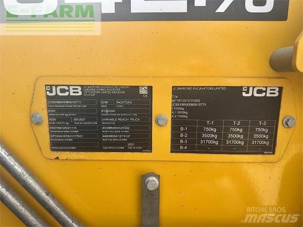 JCB 542-70 Ładowarki rolnicze
