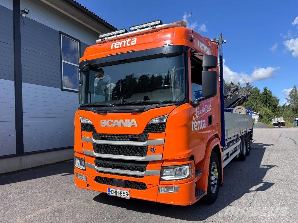 Scania G 410 Żurawie samochodowe