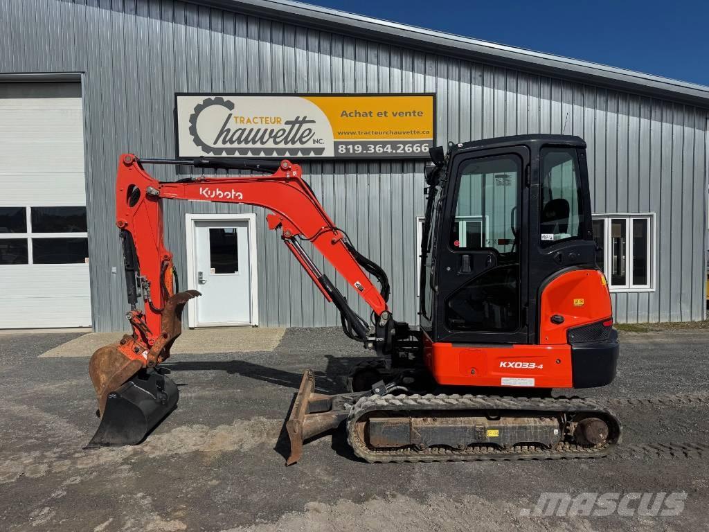 Kubota KX 033-4 Minikoparki