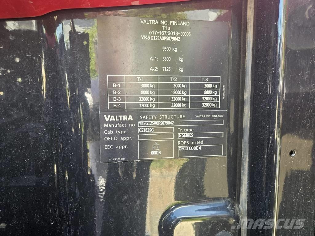 Valtra G 125 EA Ciągniki rolnicze