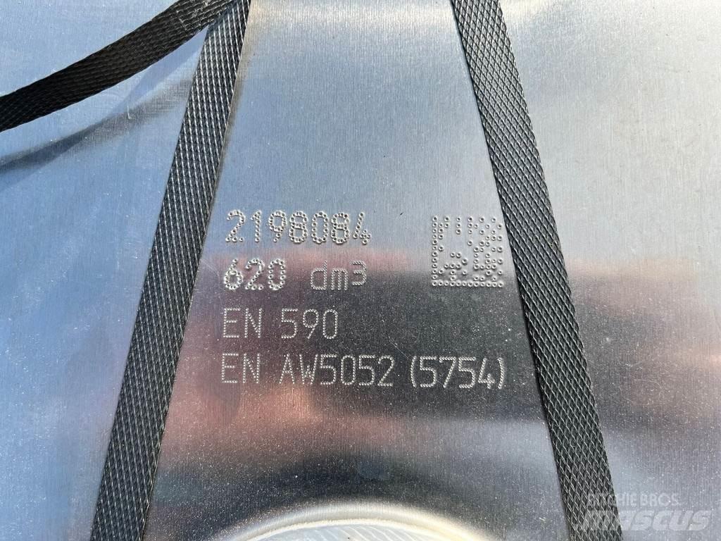 DAF XG Zbiorniki paliw i płynów eksploatacyjnych