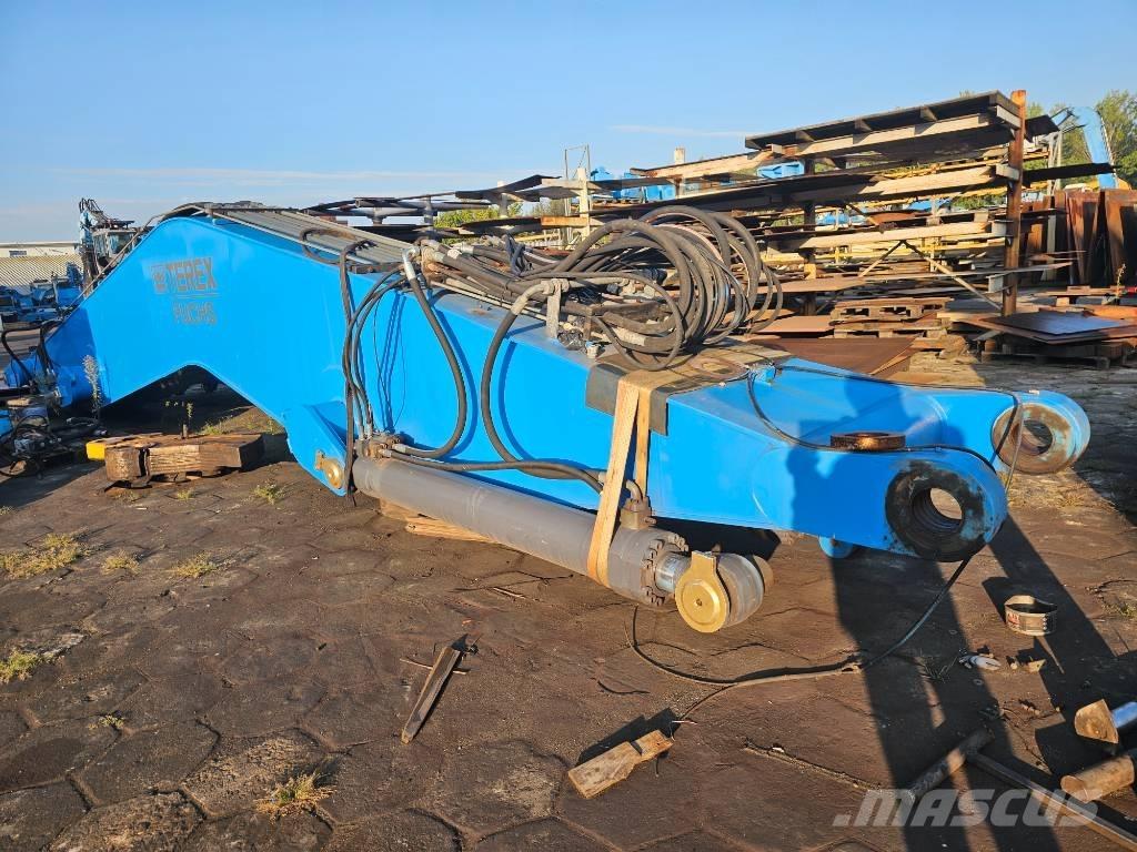 Fuchs MHL 380 Ramy i zawieszenie
