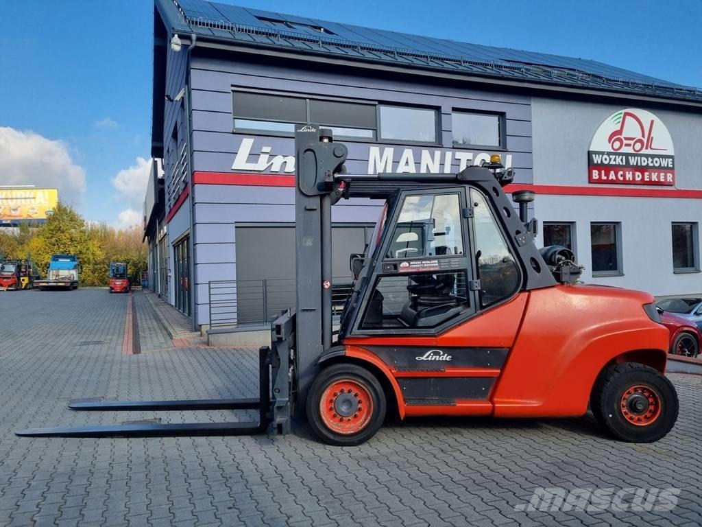 Linde H80T-1100 Wózki LPG