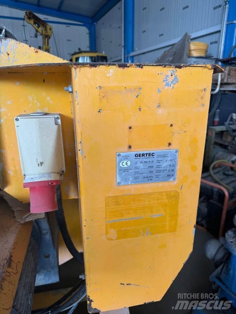  GERTEC SP 1100 Samojezdne pompy do betonu