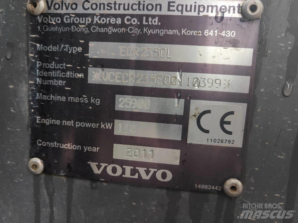 Volvo ECR 235 C L Koparki gąsienicowe