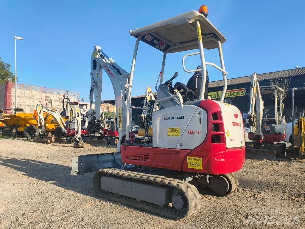 Takeuchi TB 216 Minikoparki