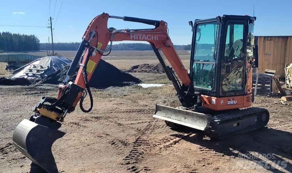 Hitachi Zaxis 26 U Minikoparki