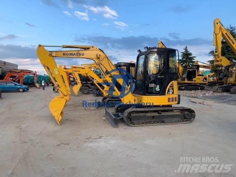 Komatsu PC 55 MR Minikoparki