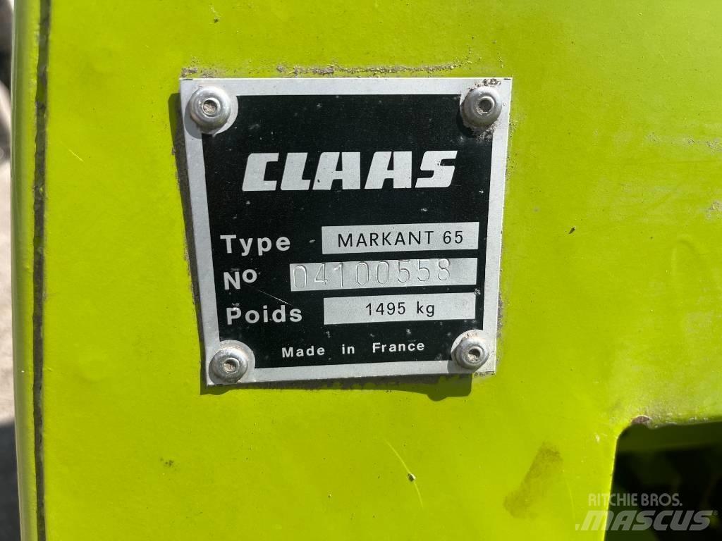 CLAAS Markant 65 Prasy kostkujące