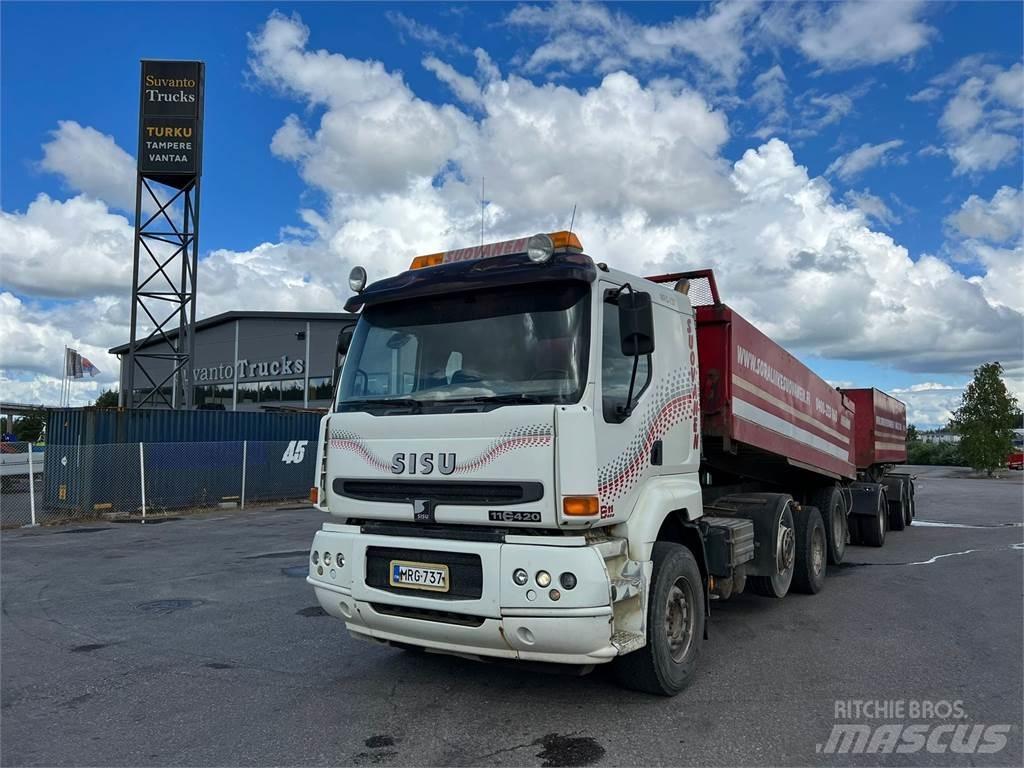 Sisu E11M-420 8X4 Wywrotki
