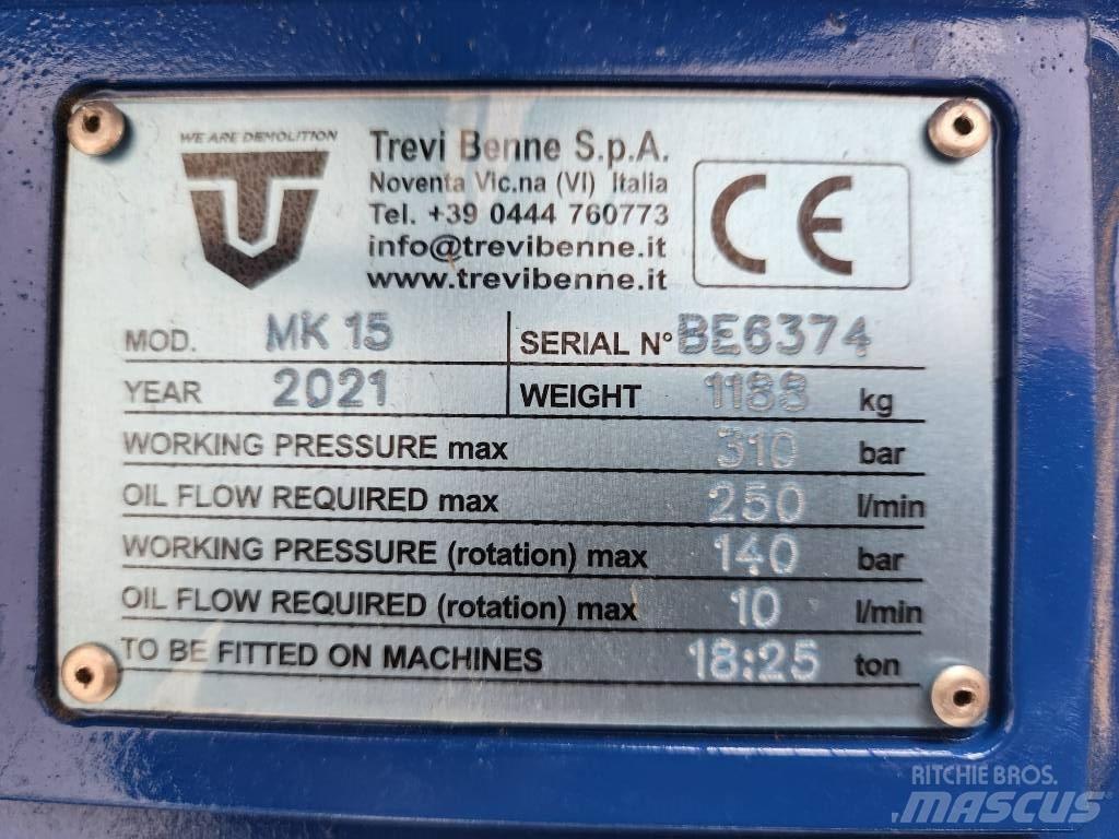 Trevibenne MK15 Kruszarki