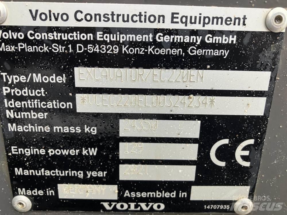 Volvo EC220EN Koparki gąsienicowe