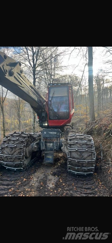 Komatsu 931 XC Harwestery