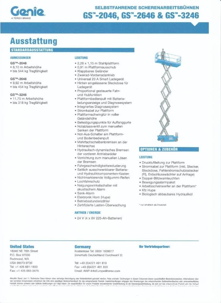 Genie GS 2646 Podnośniki nożycowe