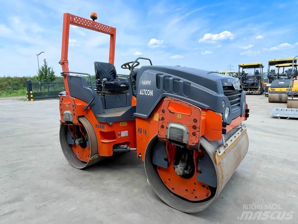 Hamm HD 14 VV Walce dwubębnowe