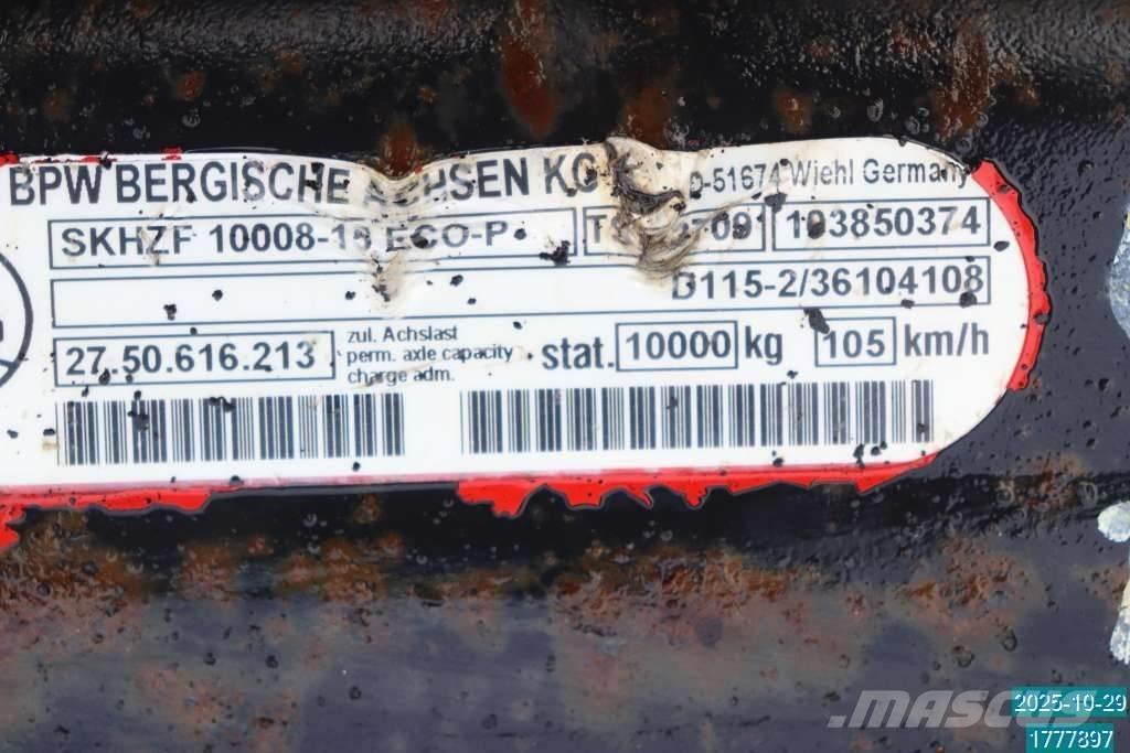 Menke JANZEN Mosty, wały i osie