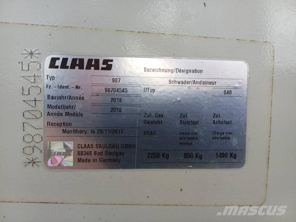 CLAAS Liner 2800 Ciągnikowe żniwiarki pokosowe