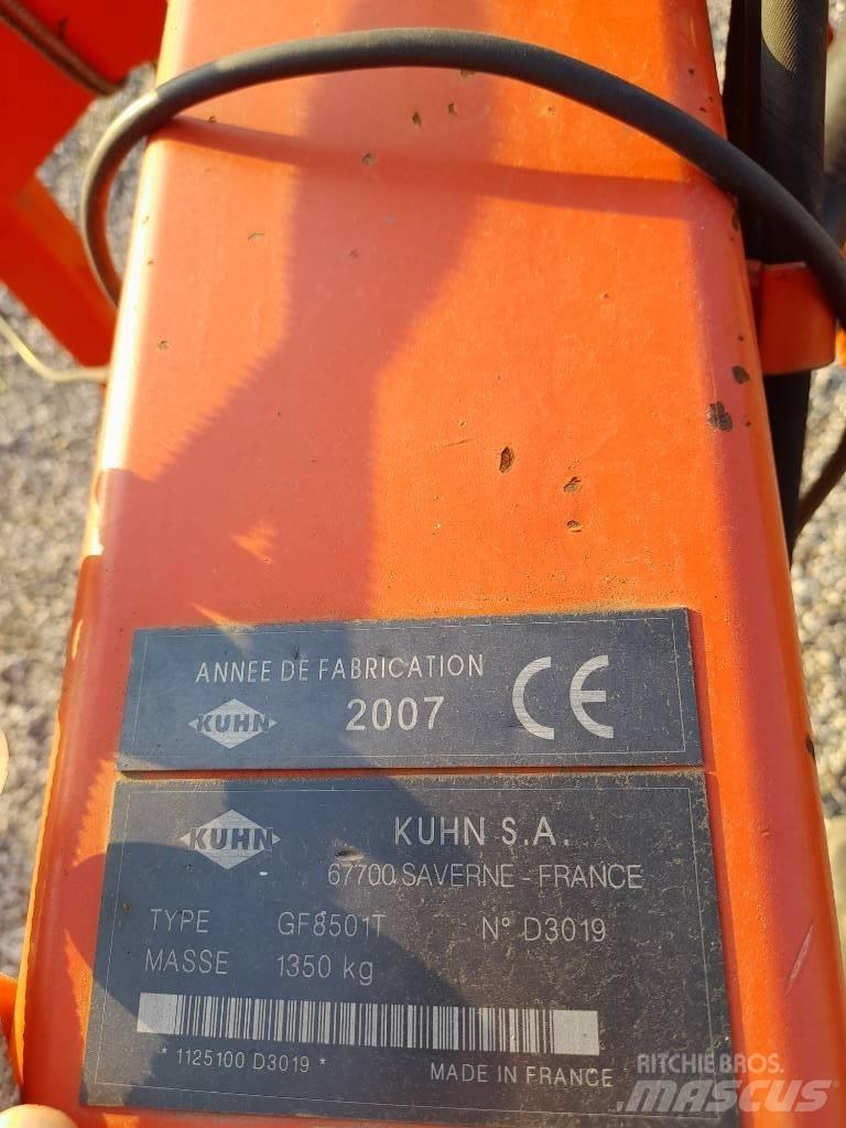 Kuhn GF 8501 T Zgrabiarki i przetrząsacze