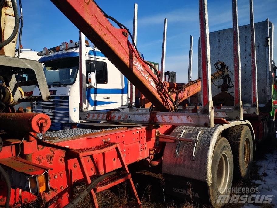 Scania 124 Żurawie samochodowe
