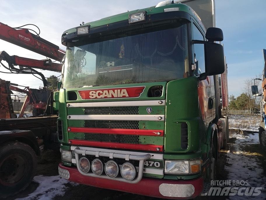 Scania 124 Żurawie samochodowe