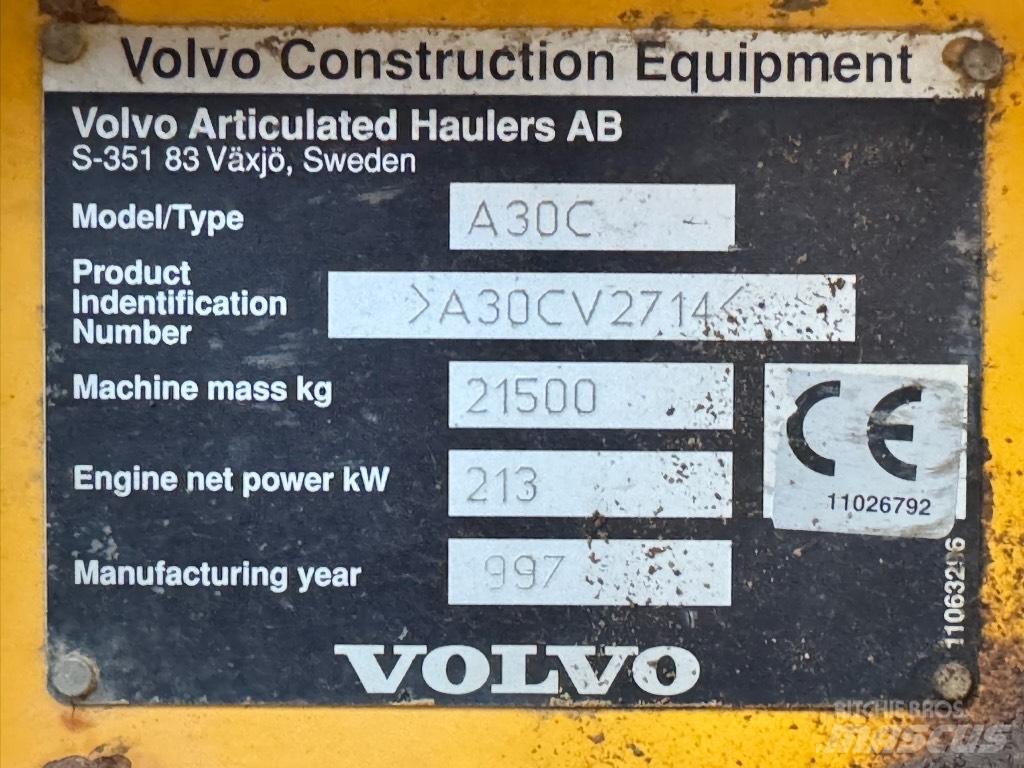 Volvo A 30 C Wozidła przegubowe