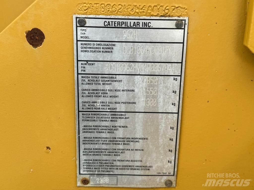 CAT 962H Ładowarki kołowe