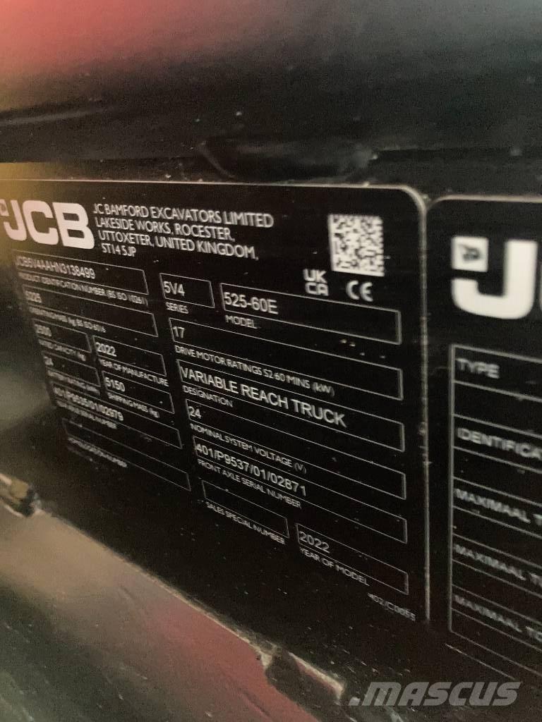 JCB 525-60 E Ładowarki teleskopowe