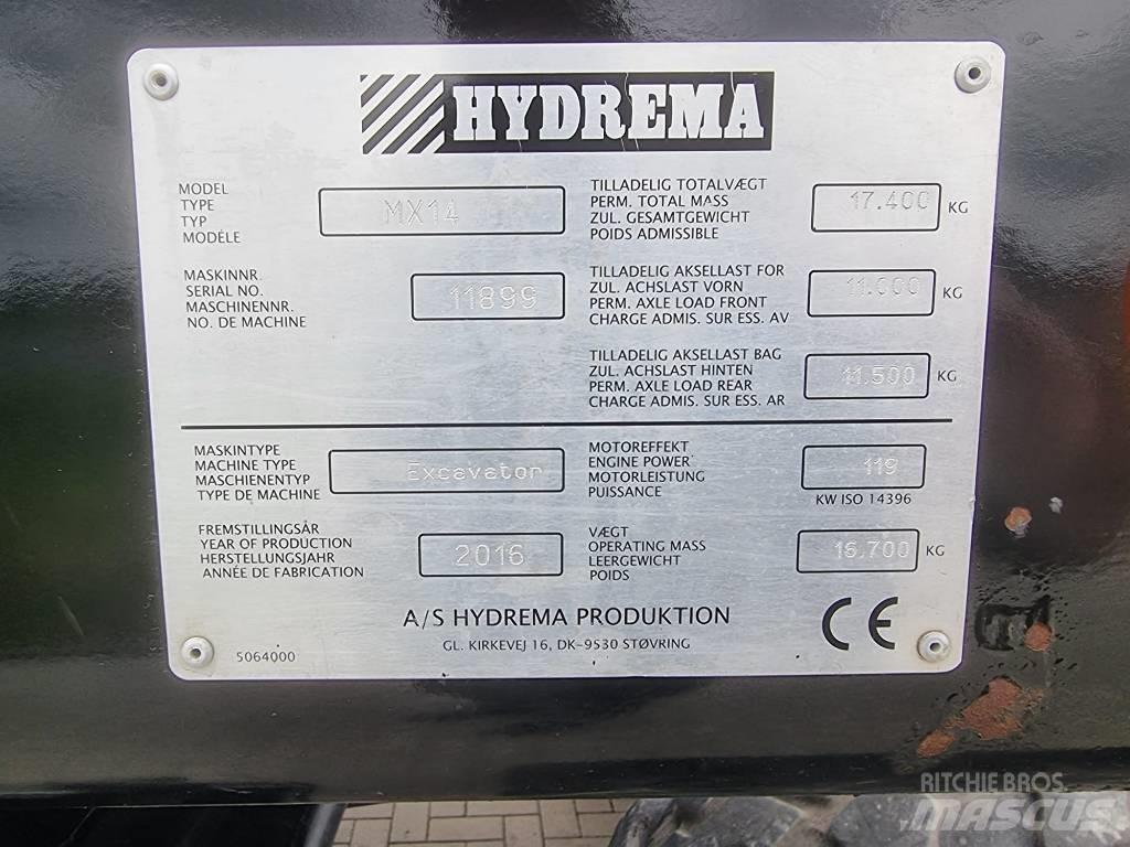 Hydrema MX 14 Koparki kołowe