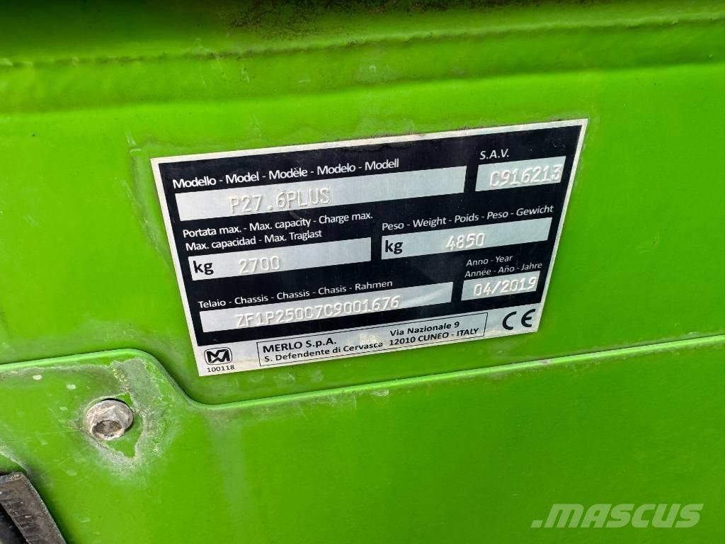 Merlo P27.6 Plus Ładowarki teleskopowe