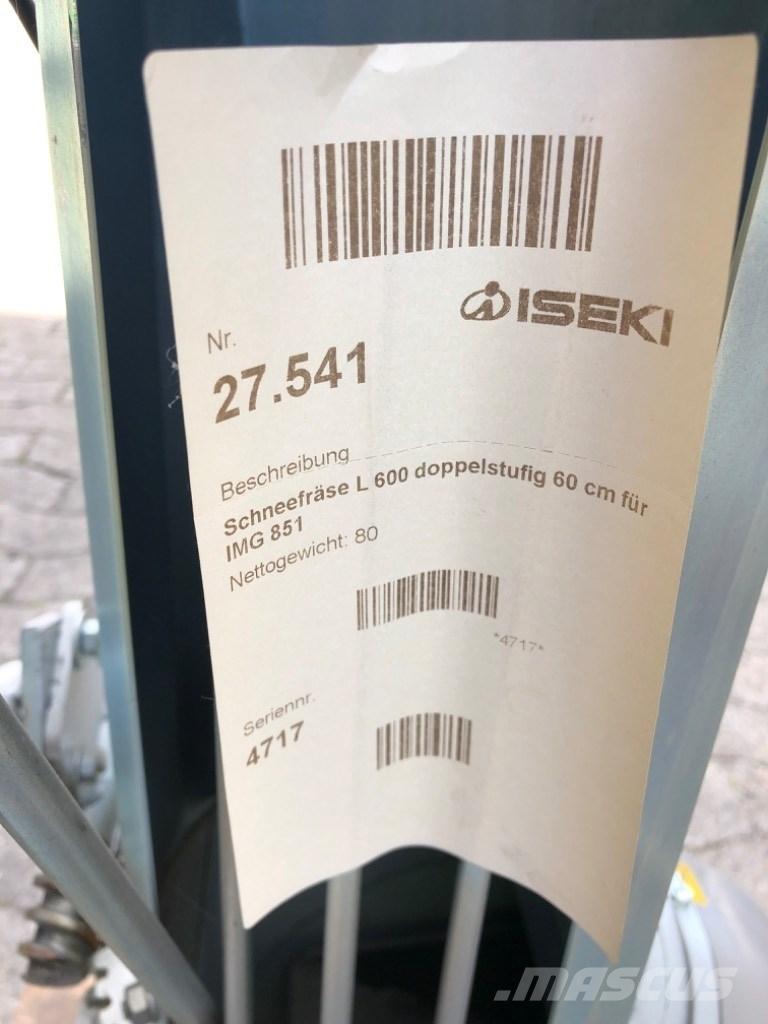 Iseki L 600 Maszyny użytkowe nośniki narzędzi